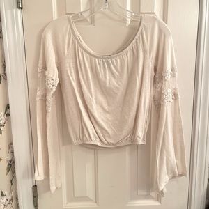 Forever 21 Off-The-Shoulder Crop Top